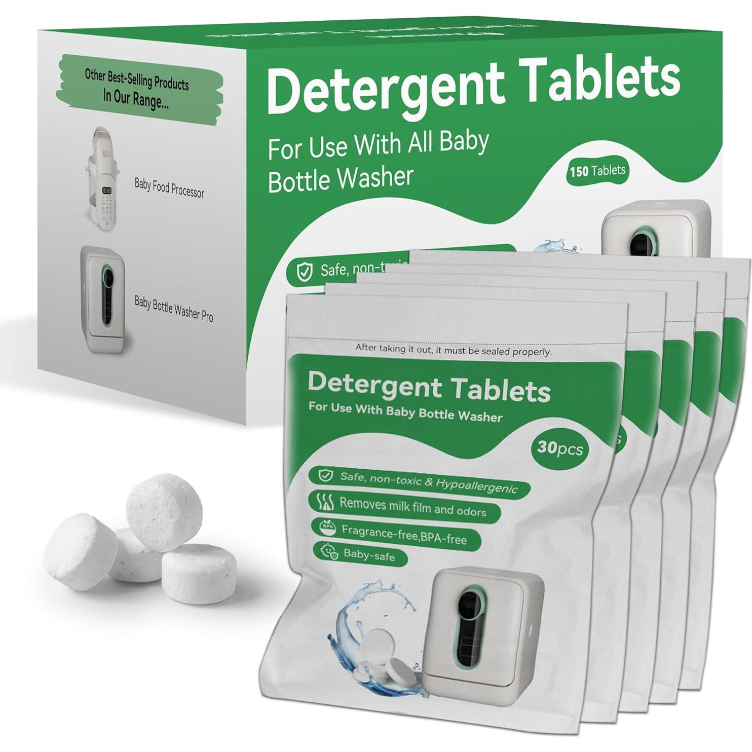 Lavadora de Biberones IAGREEA con Tabletas de Limpieza