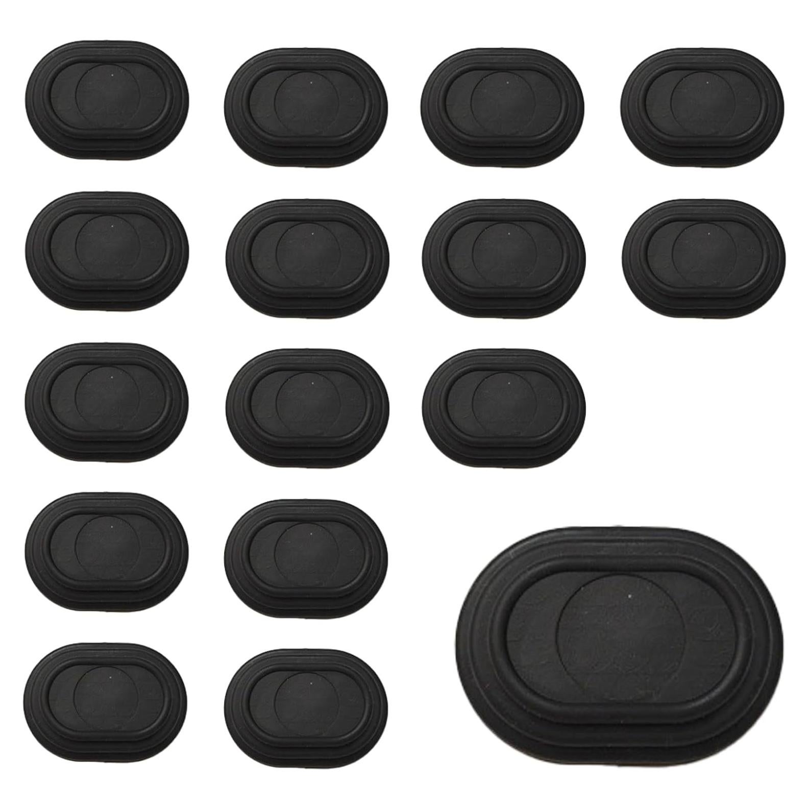 16 Amortiguadores de Puerta de Coche DACIRTY - Silicona Autoadhesiva