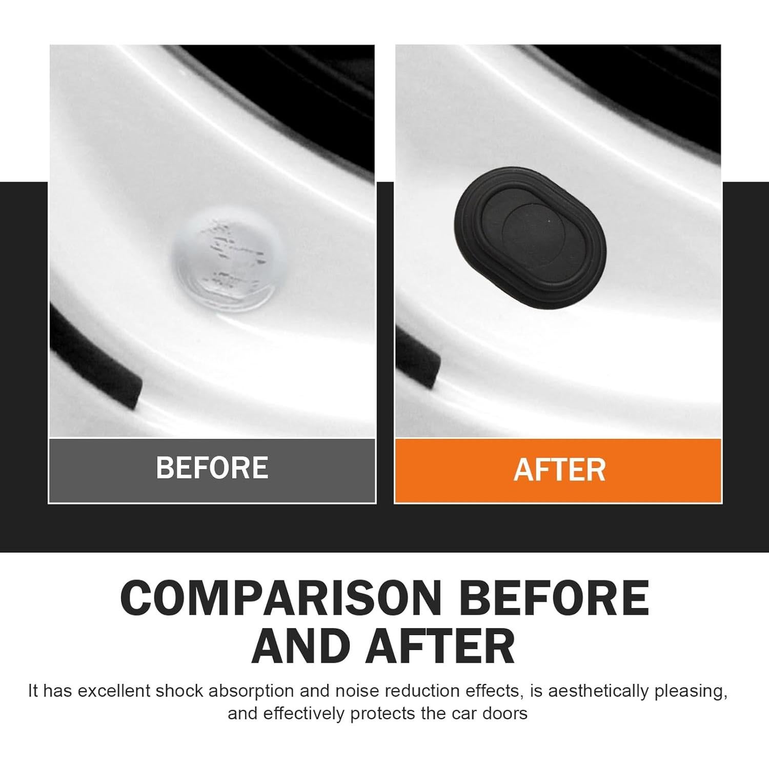 16 Amortiguadores de Puerta de Coche DACIRTY - Silicona Autoadhesiva