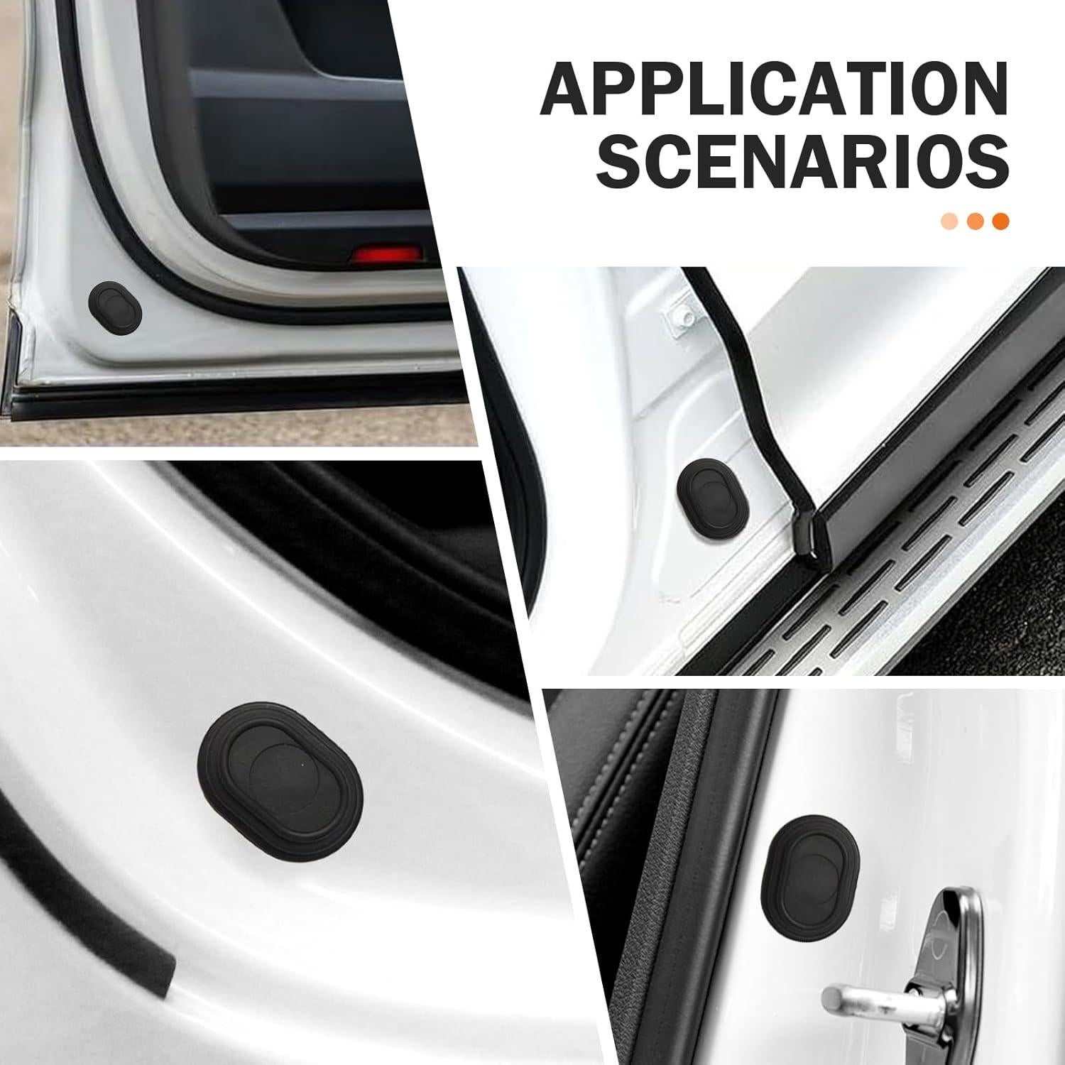 16 Amortiguadores de Puerta de Coche DACIRTY - Silicona Autoadhesiva