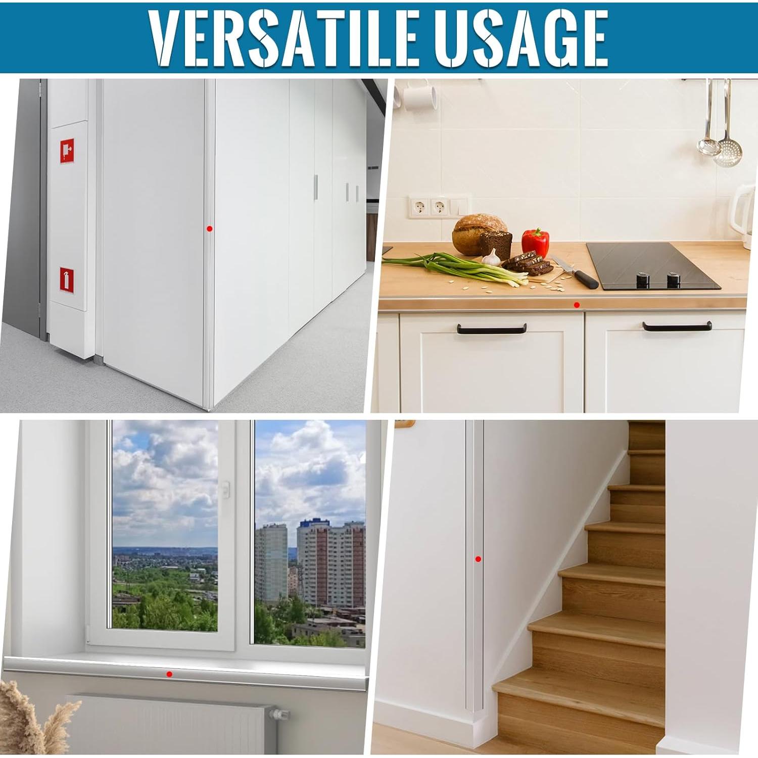 6 Protectores de Esquinas Transparentes FAURIMMER 100x3cm