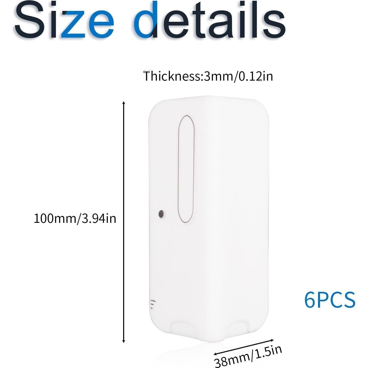 6 Protectores de Esquinas de Silicona RiseDirectly Blancos