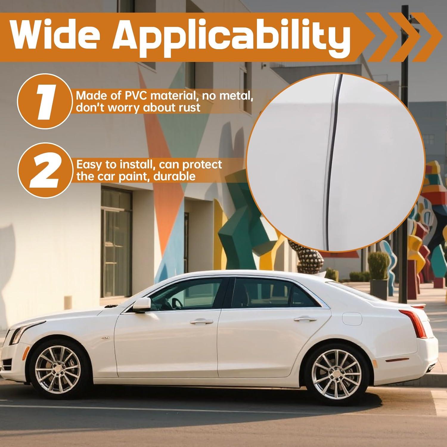 Protector de Bordes de Puerta de Coche RAINFLOW 5M Transparente