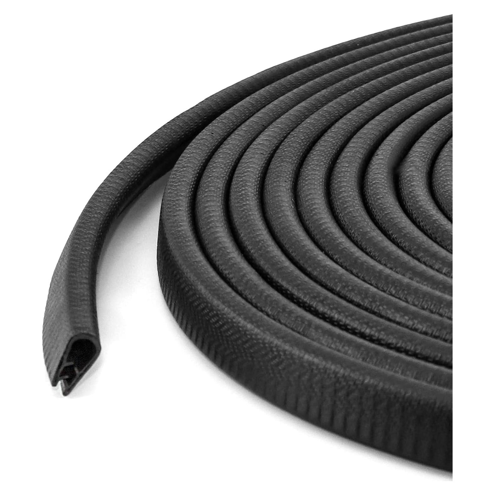 Tira de Sello de Caucho QWORK 40 Pies para Autos y Barcos