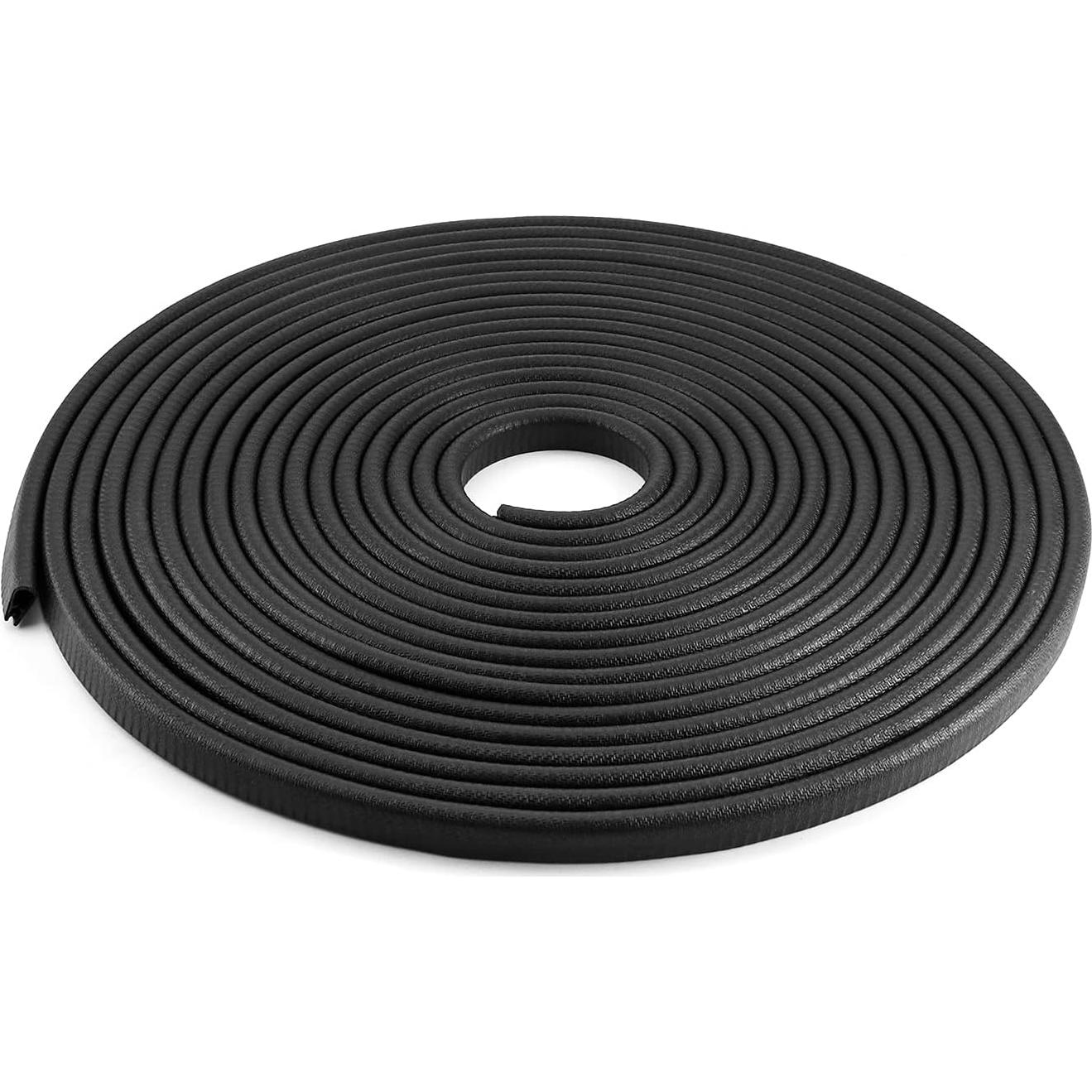 Tira de Sello de Caucho QWORK 40 Pies para Autos y Barcos