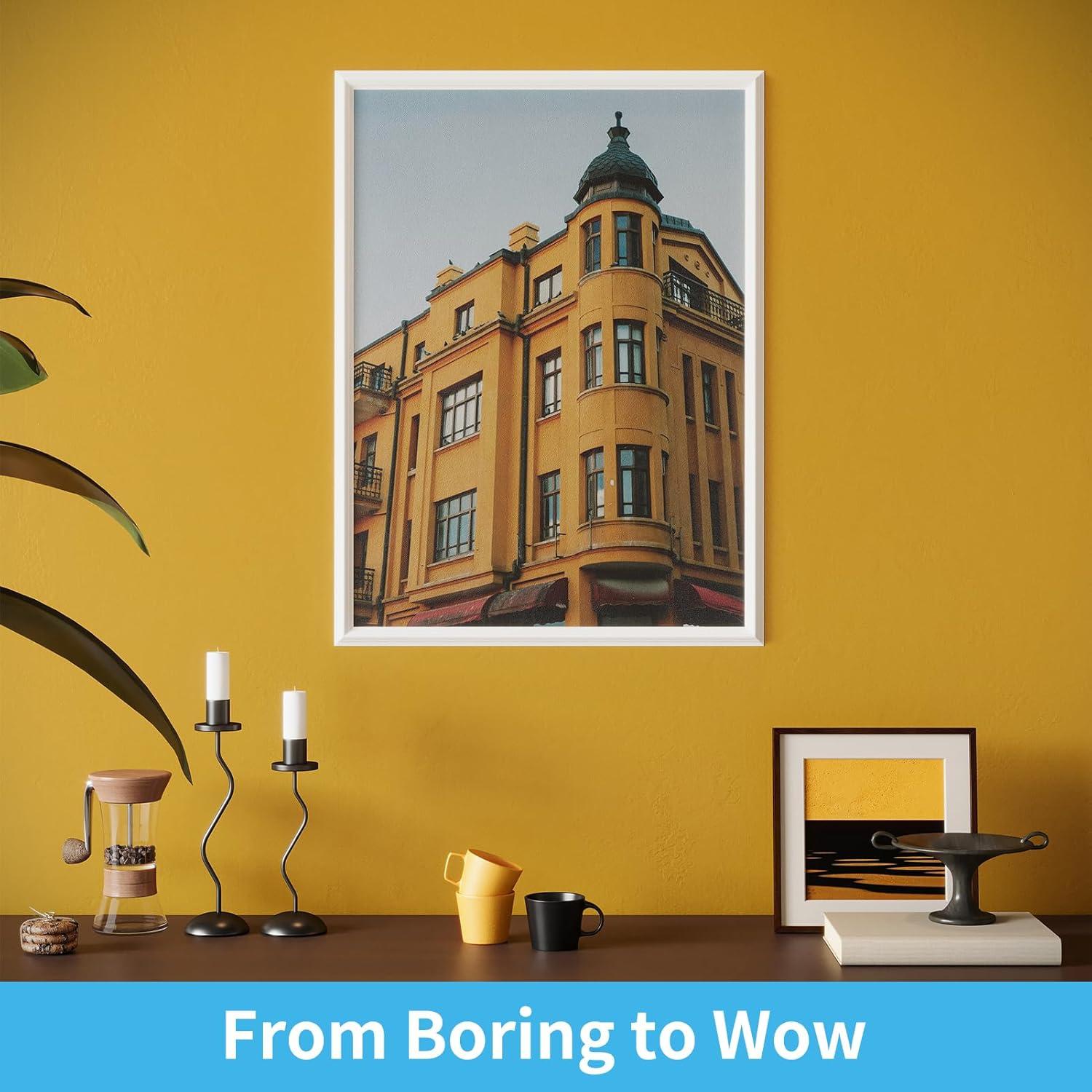 Moldura de Techo Autoadhesiva Art3d 9.14m Blanca