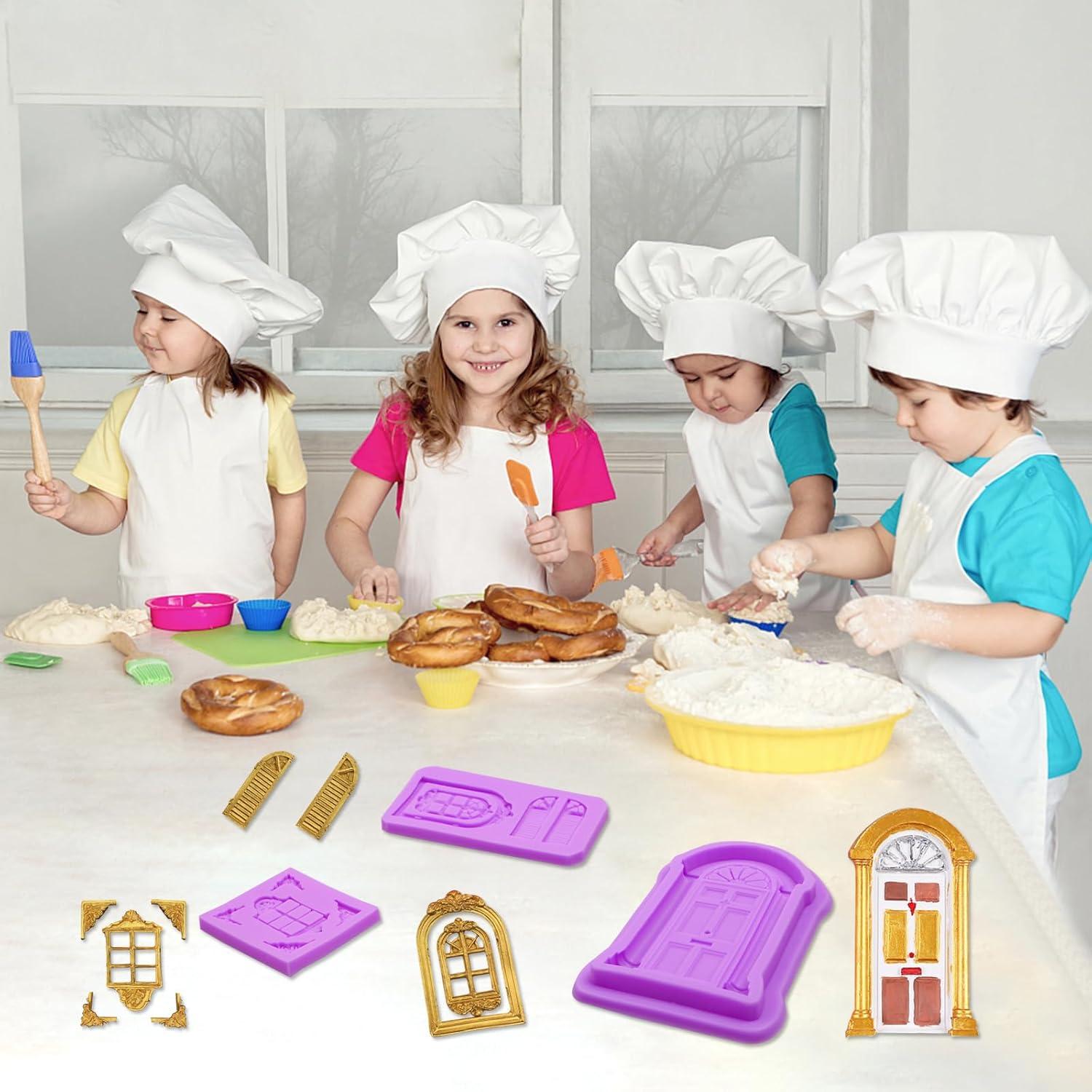 Moldes de Silicona Casa Nórdica Infovox Set de 3 para Fondant