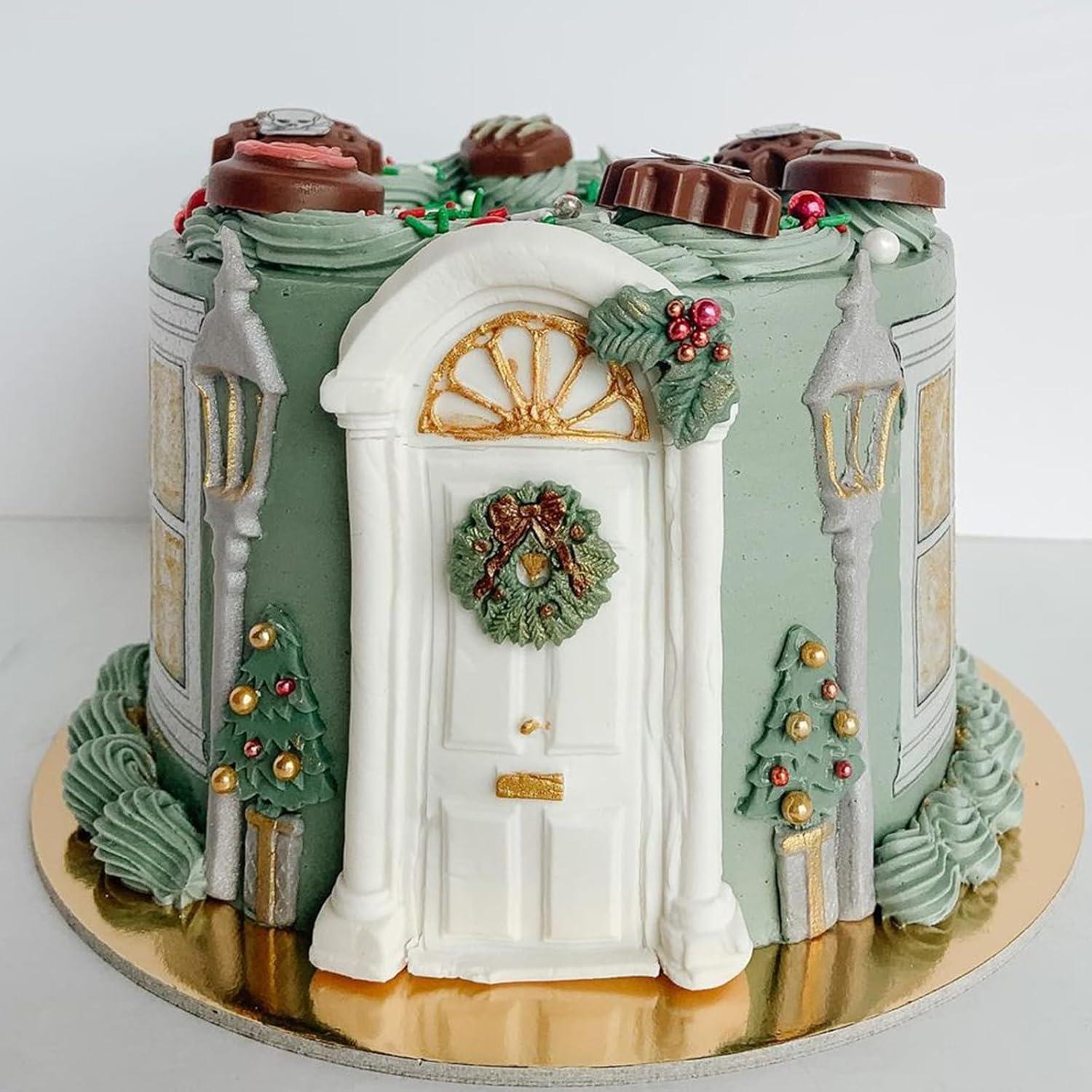 Moldes de Silicona Casa Nórdica Infovox Set de 3 para Fondant