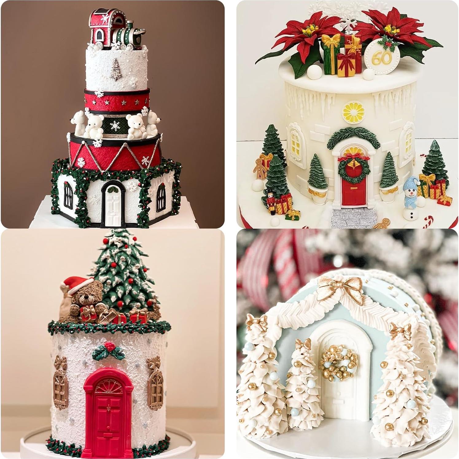 Moldes de Silicona Casa Nórdica Infovox Set de 3 para Fondant