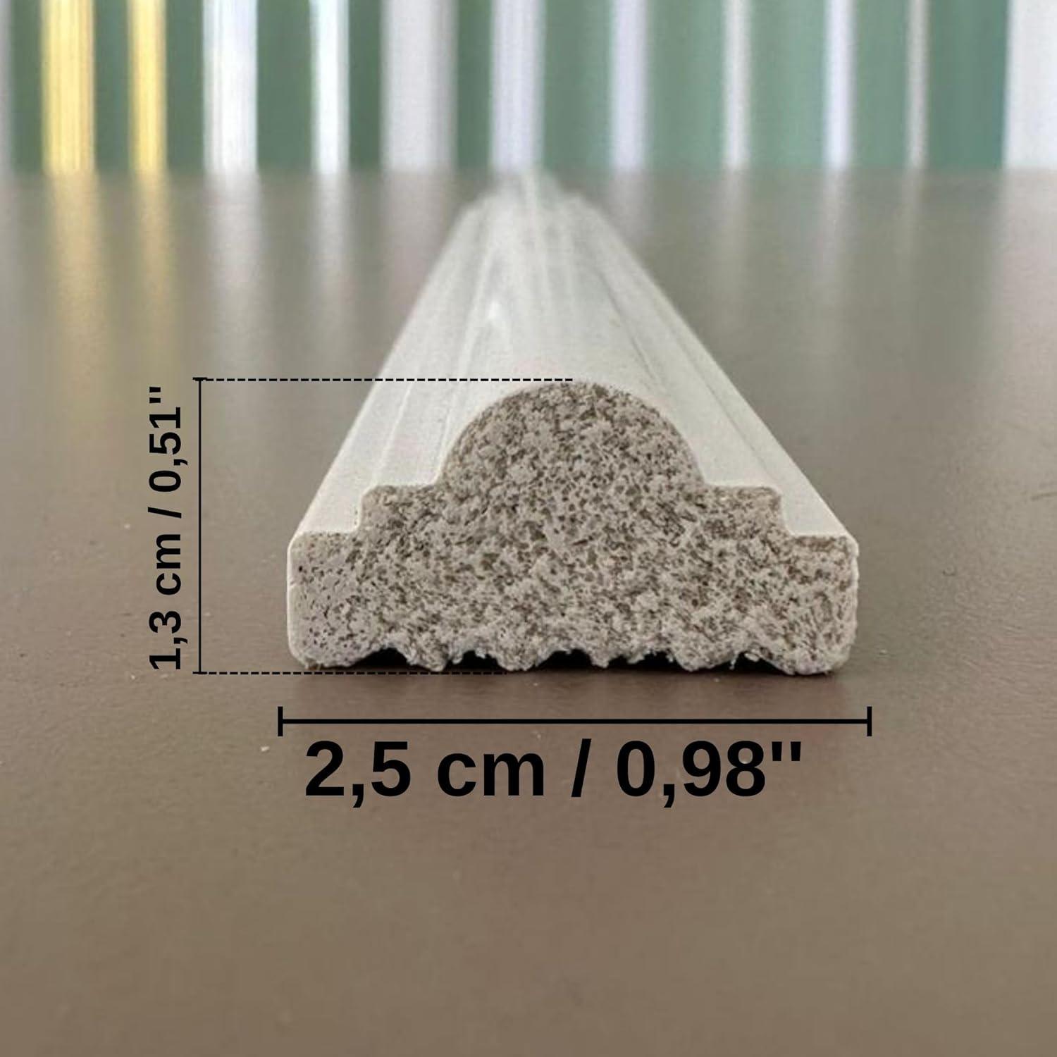 Kit de Molduras de Pared Decozayn Colección-12, 1.42 kg