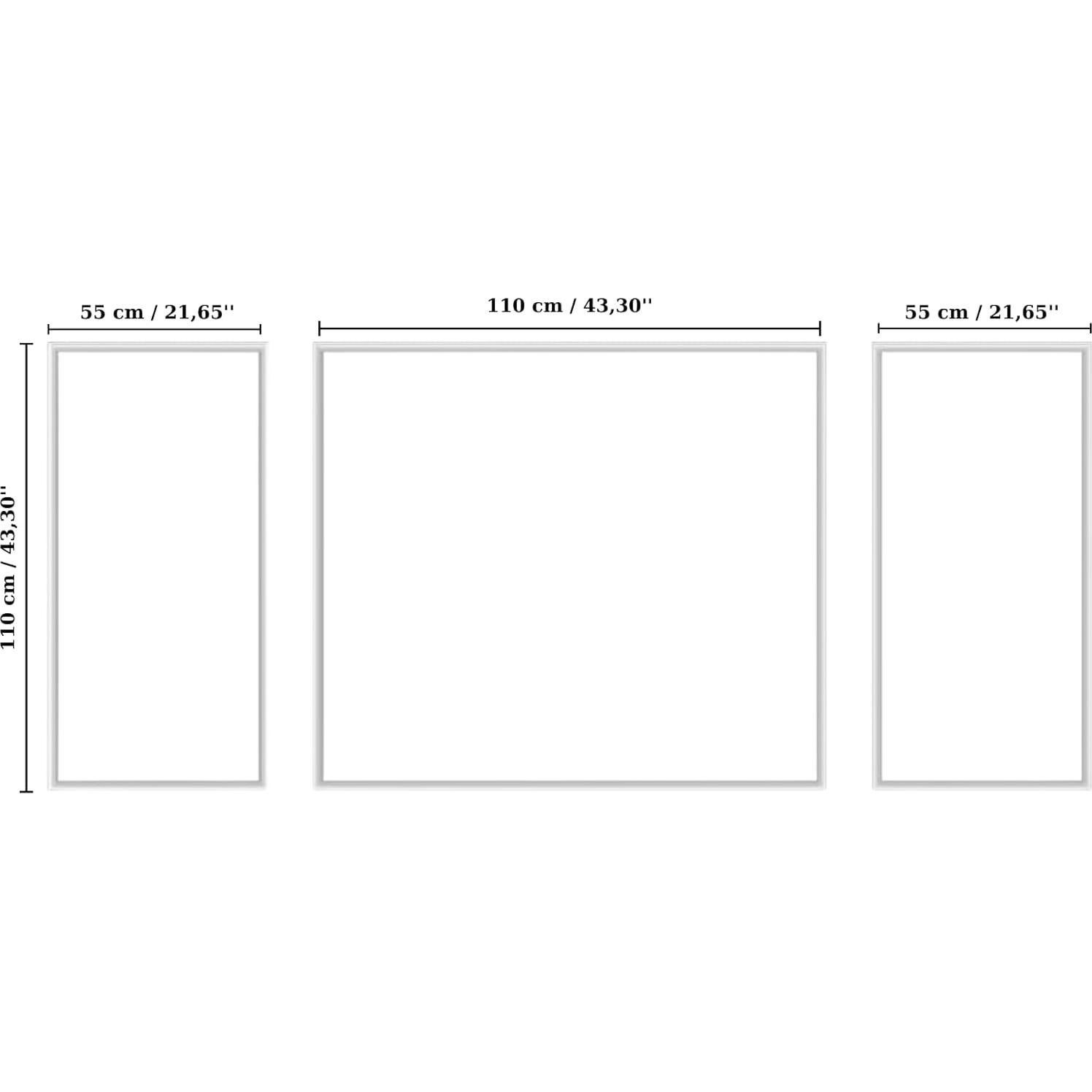 Kit de Molduras de Pared Decozayn Colección-12, 1.42 kg