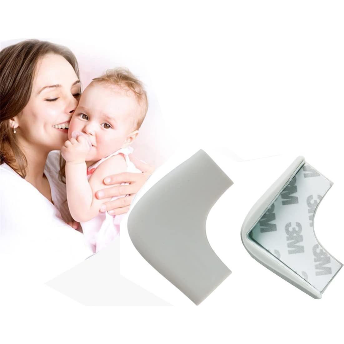 8 Protectores de Esquinas de Silicona Altatac - Marrón