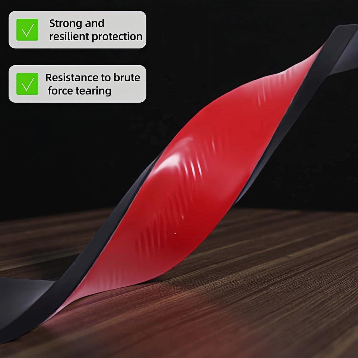 Tira de goma autoadhesiva FANBODTA 3m x 2.5cm para sellado