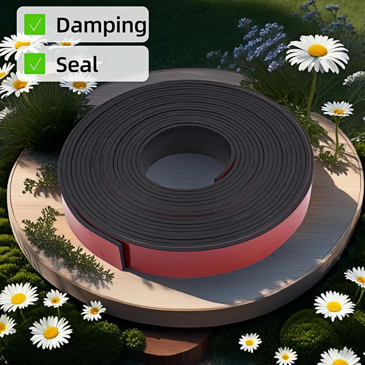 Tira de goma autoadhesiva FANBODTA 3m x 2.5cm para sellado