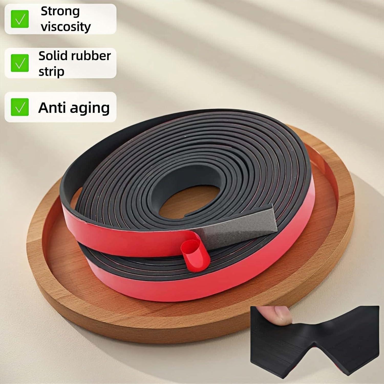 Tira de goma autoadhesiva FANBODTA 3m x 2.5cm para sellado