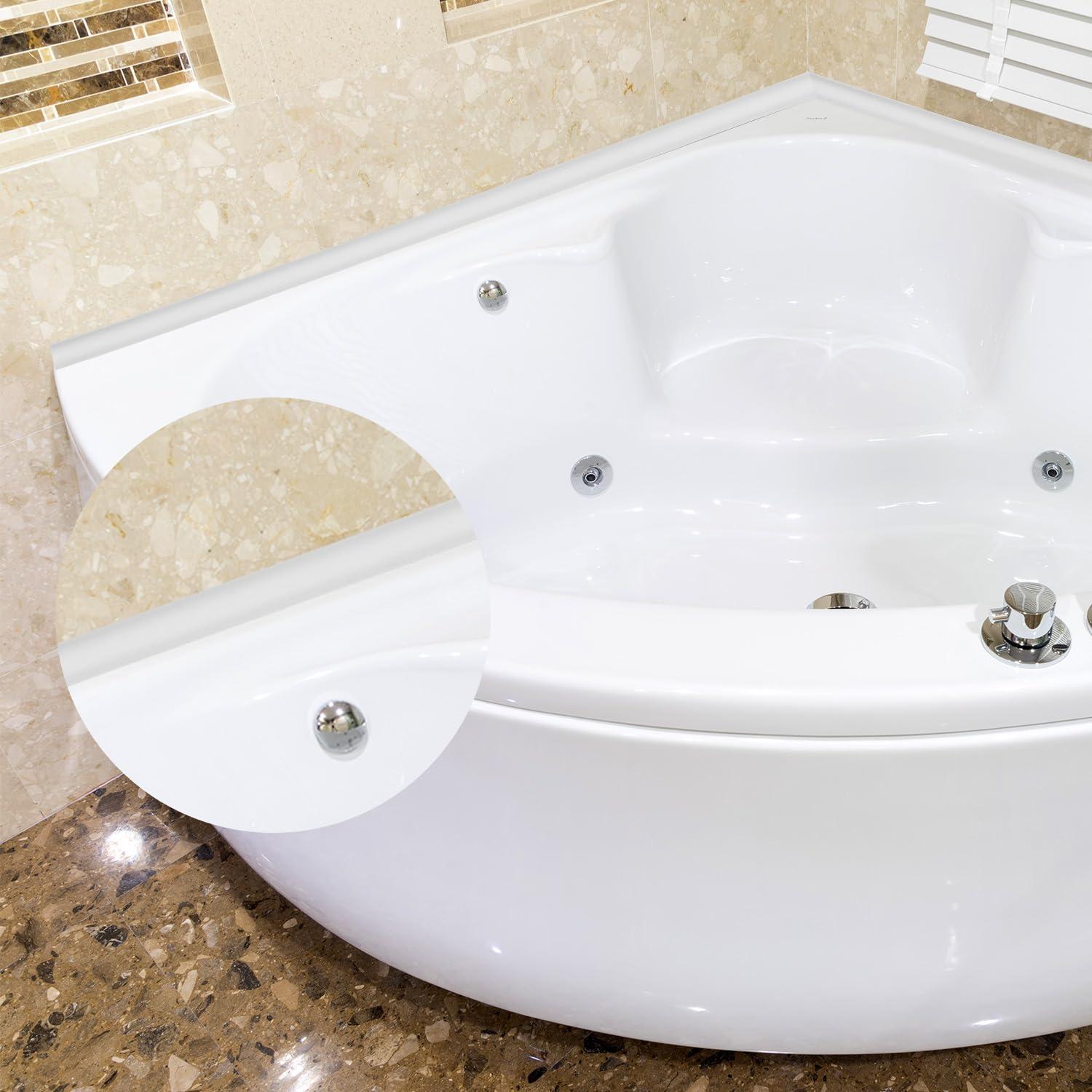 Moldura Flexible de Cuarto Redondo Penitue 303x1.4cm Silicona