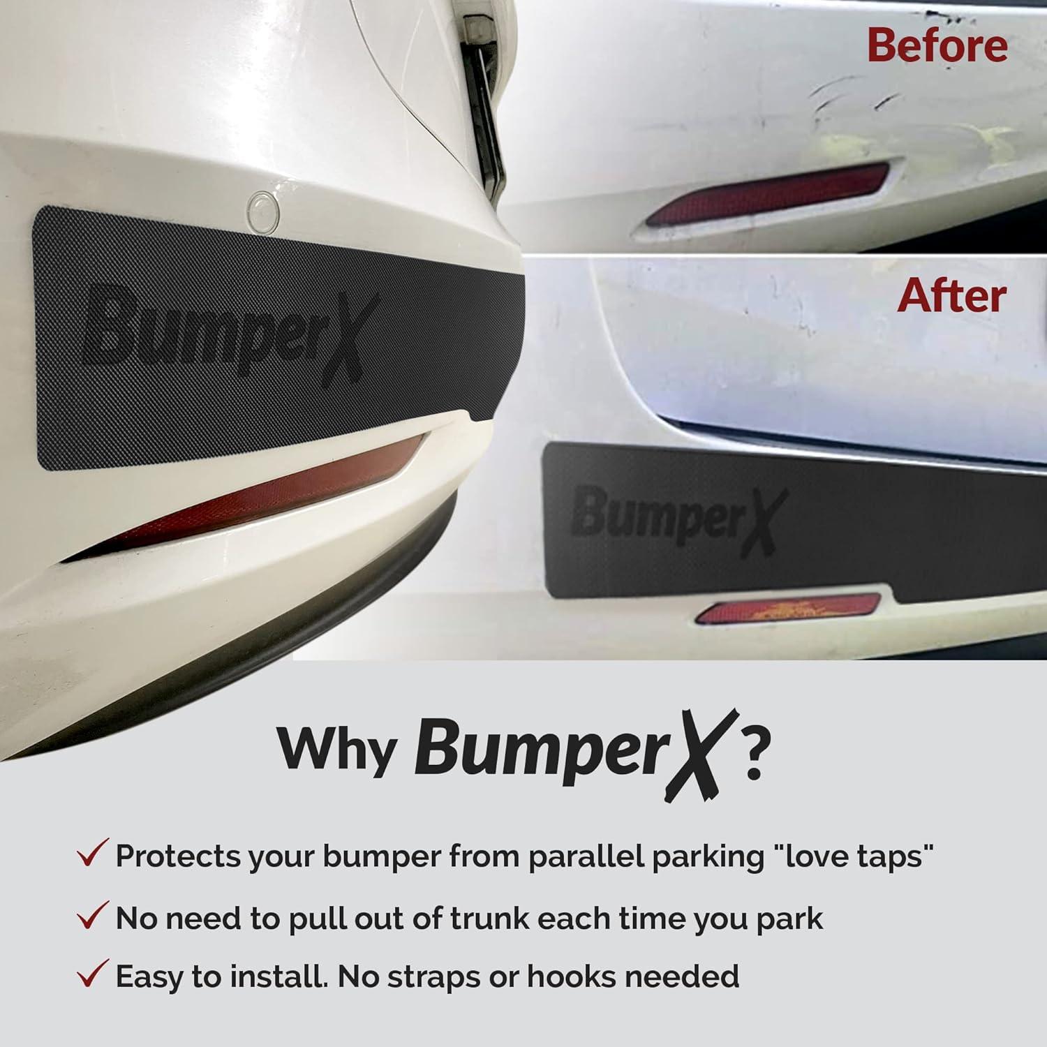 Protector de Parachoques Trasero BumperX 15x157.48cm Ajuste Universal