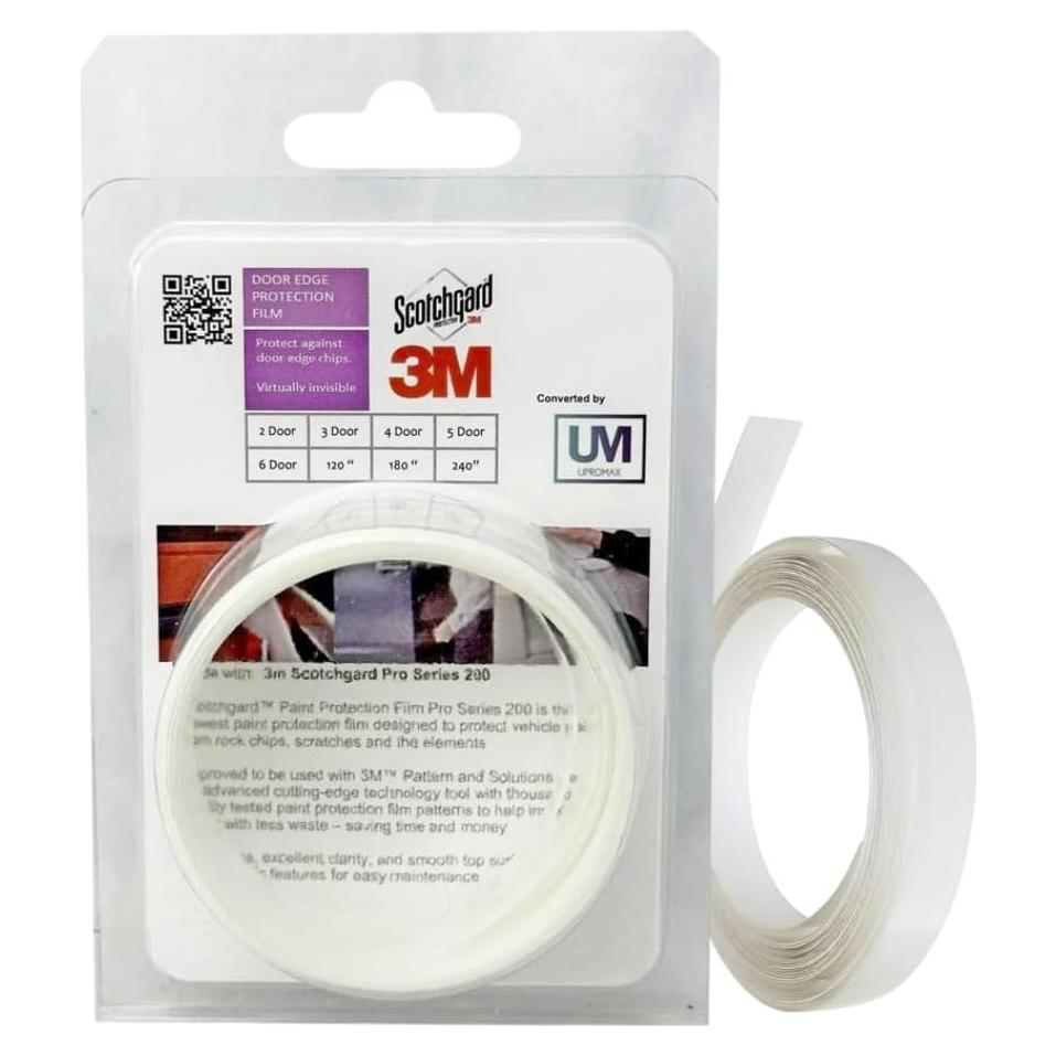 Película de Protección de Bordes de Puerta Upromax 96036 8 milímetros Universal para 4 Puertas