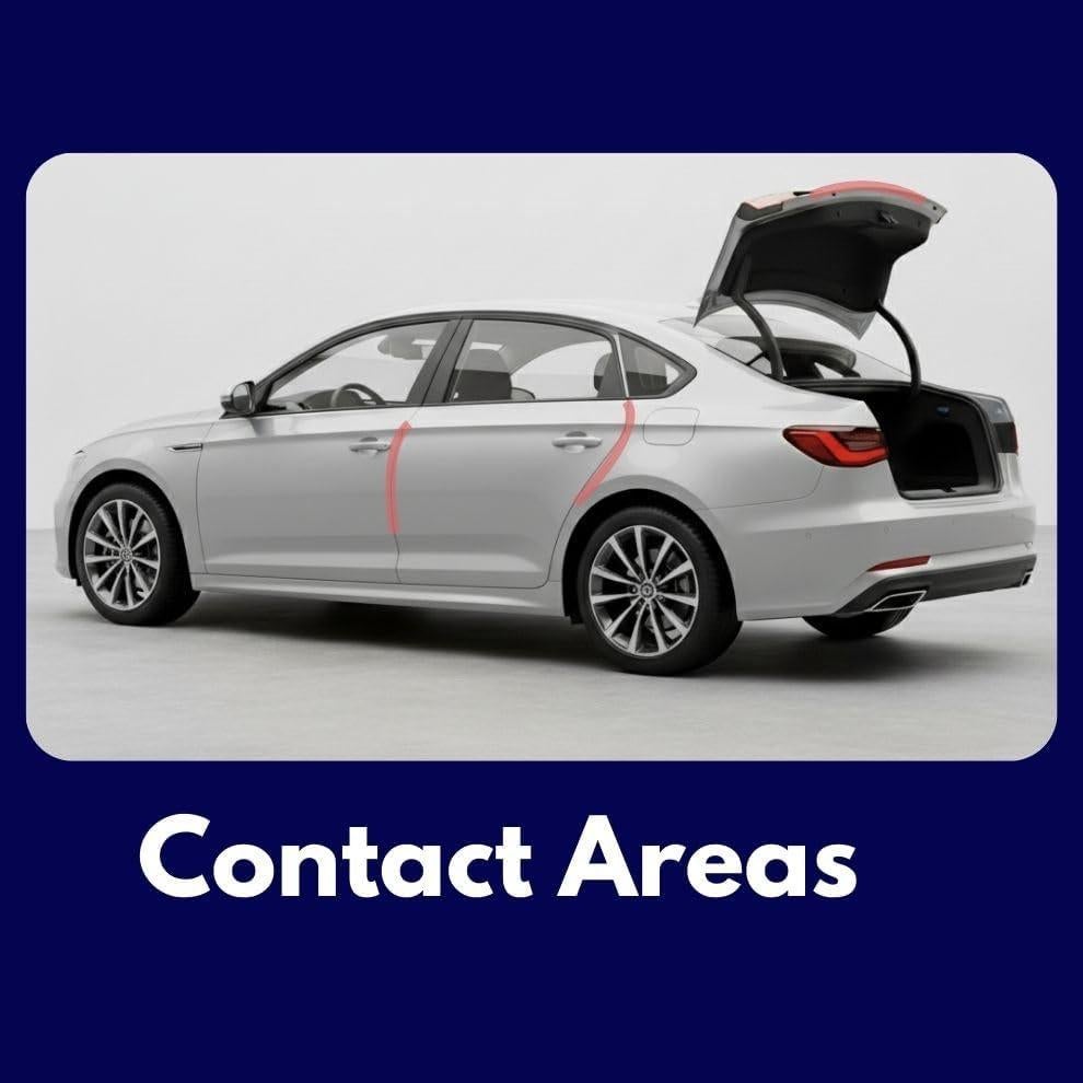 Película de Protección de Bordes de Puerta Upromax 96036 8 milímetros Universal para 4 Puertas