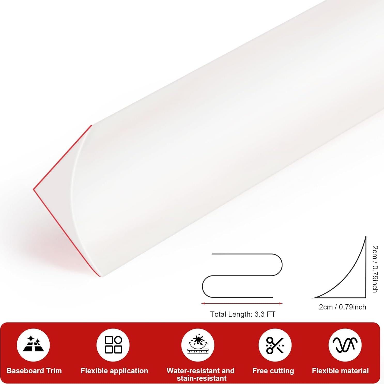 Tira de sellado de silicona LPZNUYVC 23.1cm a prueba de viento
