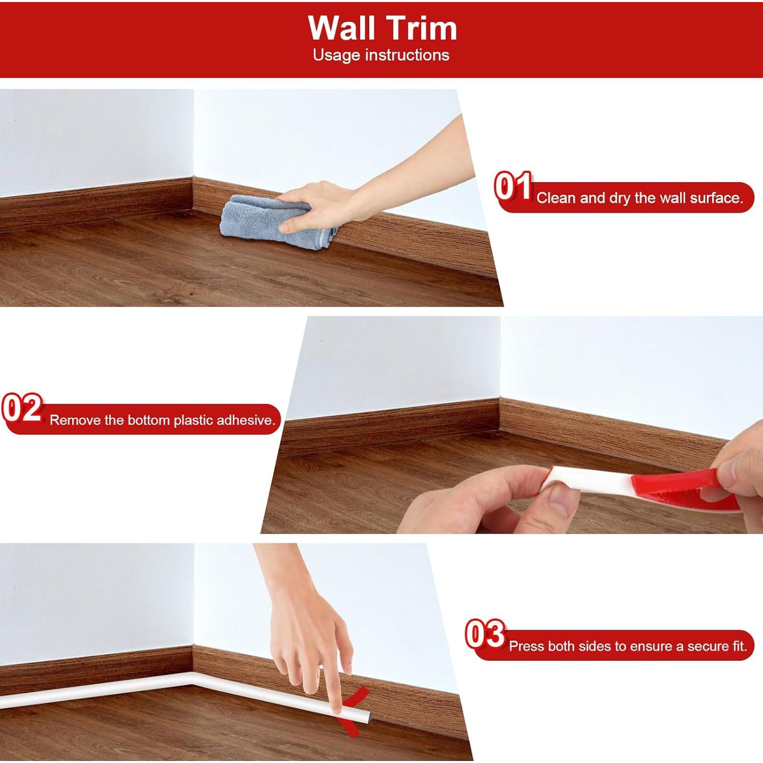 Tira de sellado de silicona LPZNUYVC 23.1cm a prueba de viento