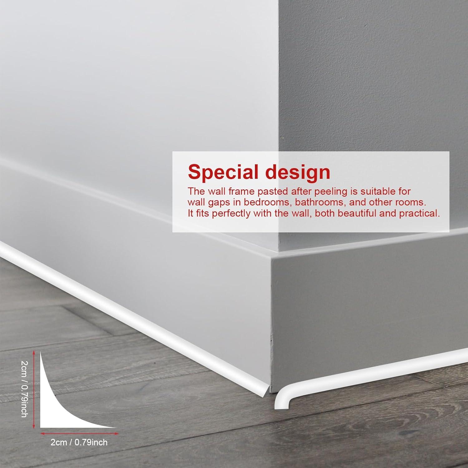 Tira de sellado de silicona LPZNUYVC 23.1cm a prueba de viento