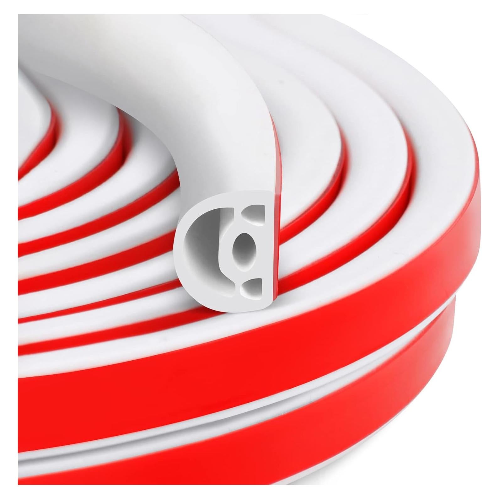 Tira de Sellado de Puerta Silicona Benory 6m Aislamiento Acústico