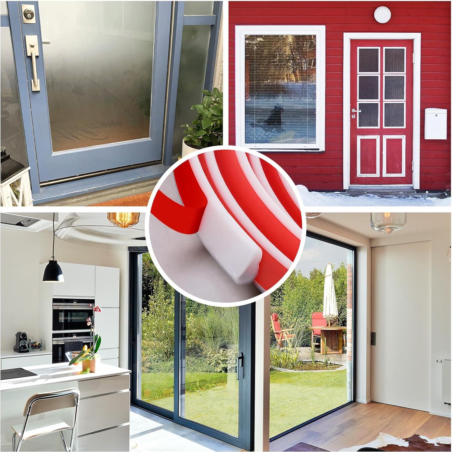 Tira de Sellado de Goma Pangda 6.1 m Autoadhesiva Blanca