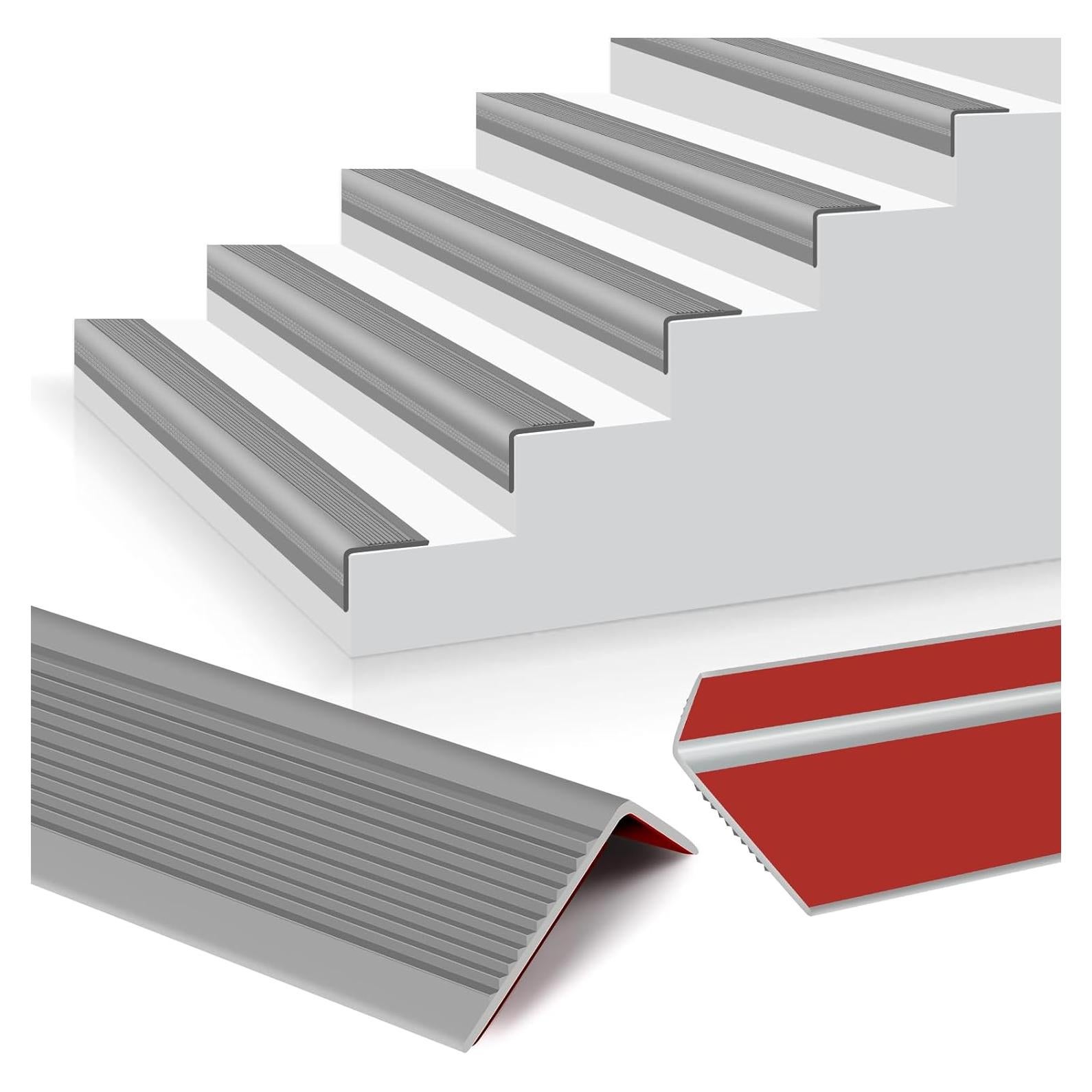 Protector de Escalera Antideslizante Pionasuicg 1.22m Gris