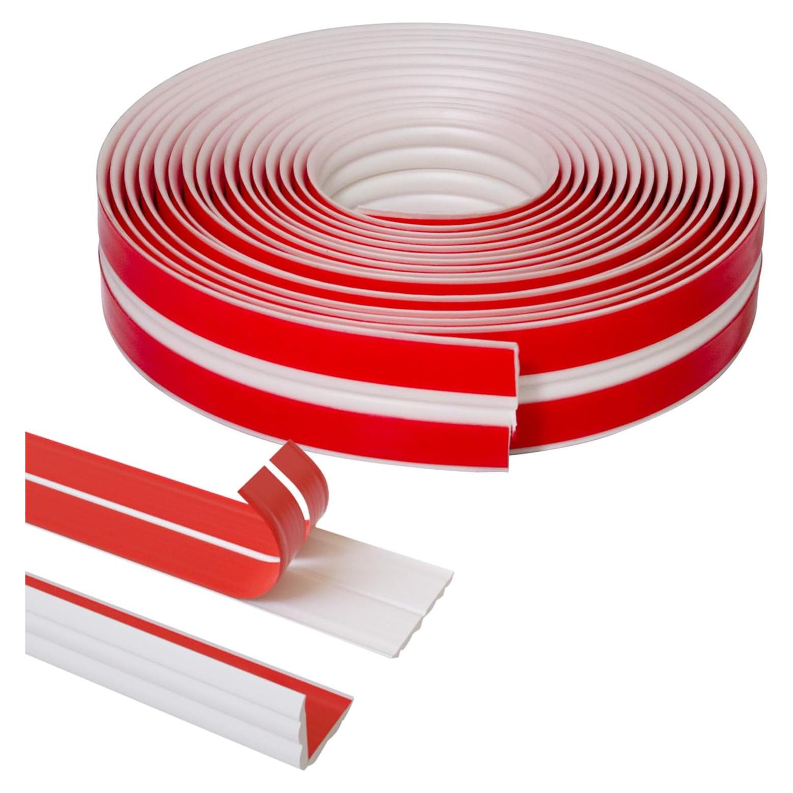 Protector de Esquinas Autoadhesivo COUKIU 1.6cm x 3.05m Blanco