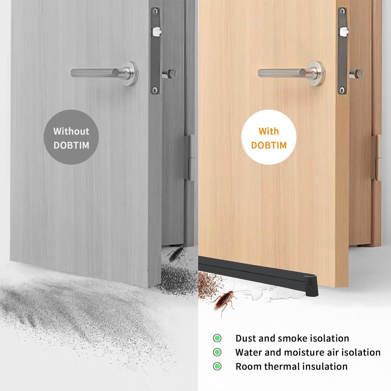 Tira de Sellado de Caucho de Silicona DOBTIM 7.62 cm x 7.62 m