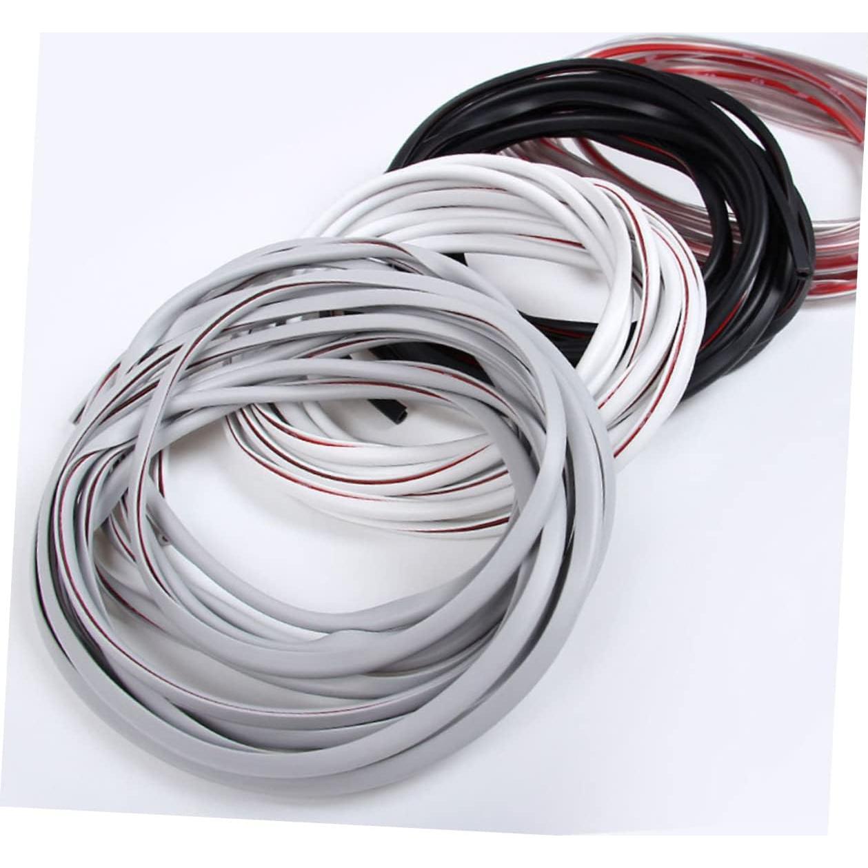 Guardias de Borde de Puerta de Coche Anneome 5m Blanco