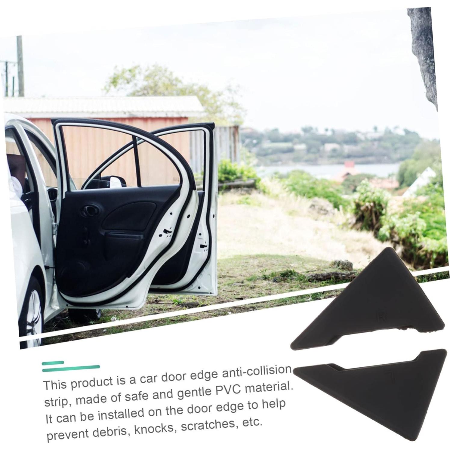 4 Protectores de Bordes de Puerta DRESSOOS Universal 5.5x4cm