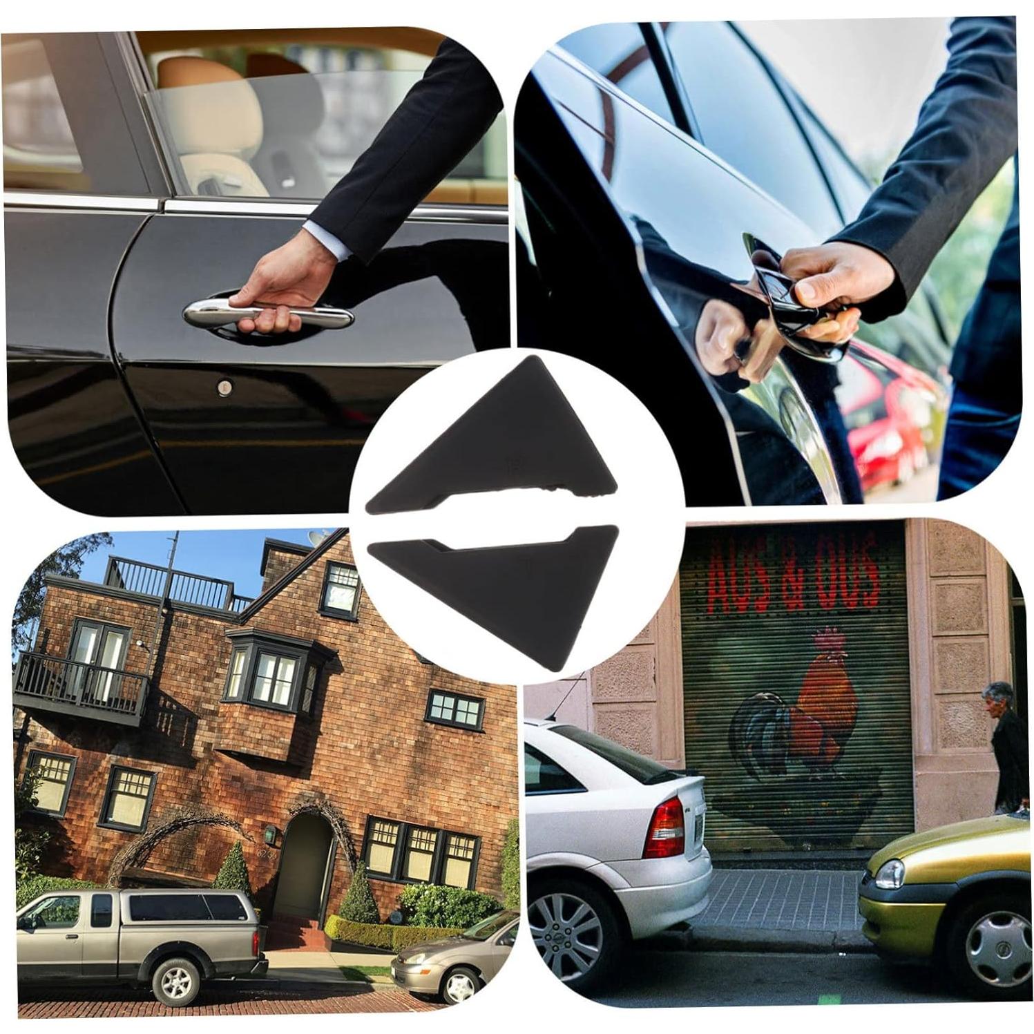 4 Protectores de Bordes de Puerta DRESSOOS Universal 5.5x4cm