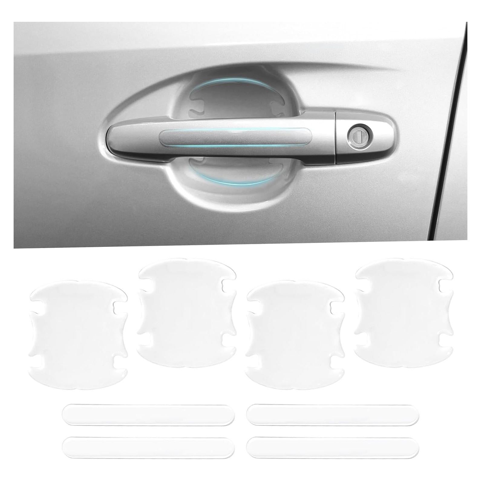 Protector de Manija de Puerta de Auto Meorain 8PCS Transparente