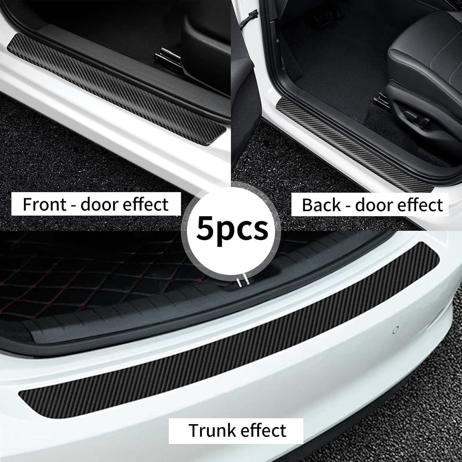 Protector de Umbral de Puerta de Auto JinzhuxiaGS 10 Piezas