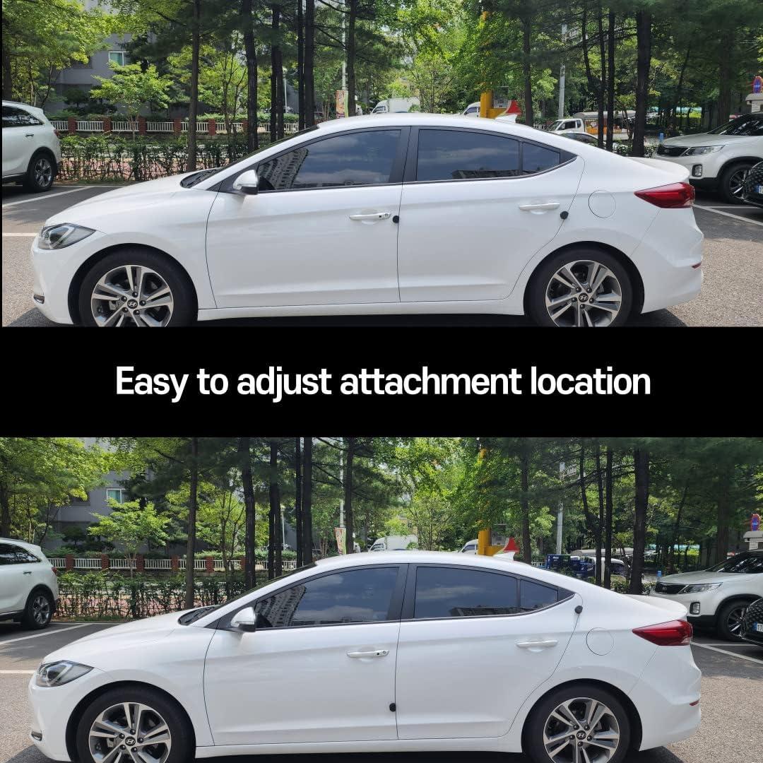 Protector de Puerta de Coche DAHINRAUM Magnético 2 Pcs