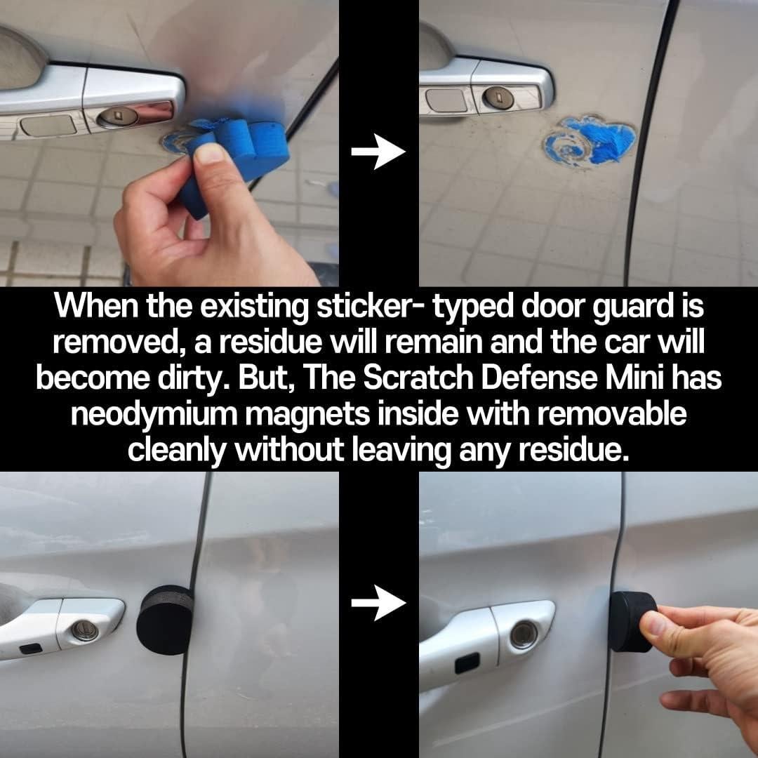 Protector de Puerta de Coche DAHINRAUM Magnético 2 Pcs