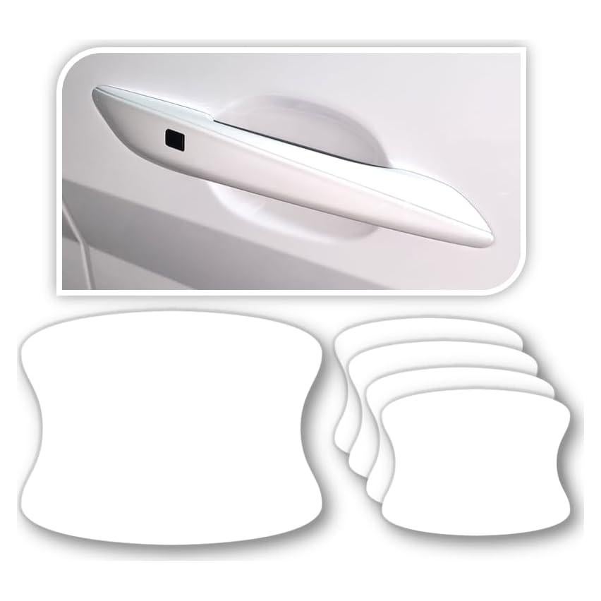 Protector de Taza para Manija de Puerta QLim 5pcs Transparente