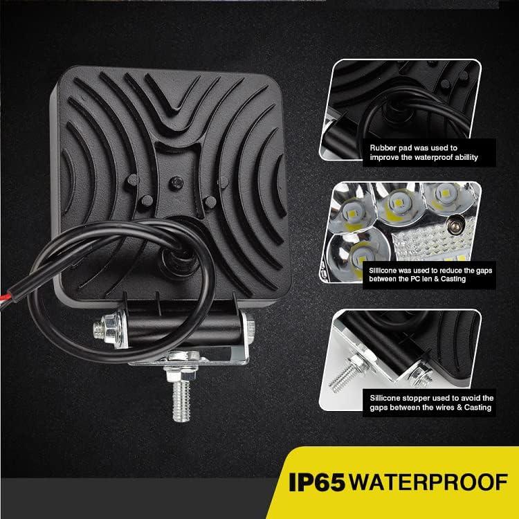 Luces de Trabajo LED 4" AUBEAMTO 123W 24000LM IP65 2Pack