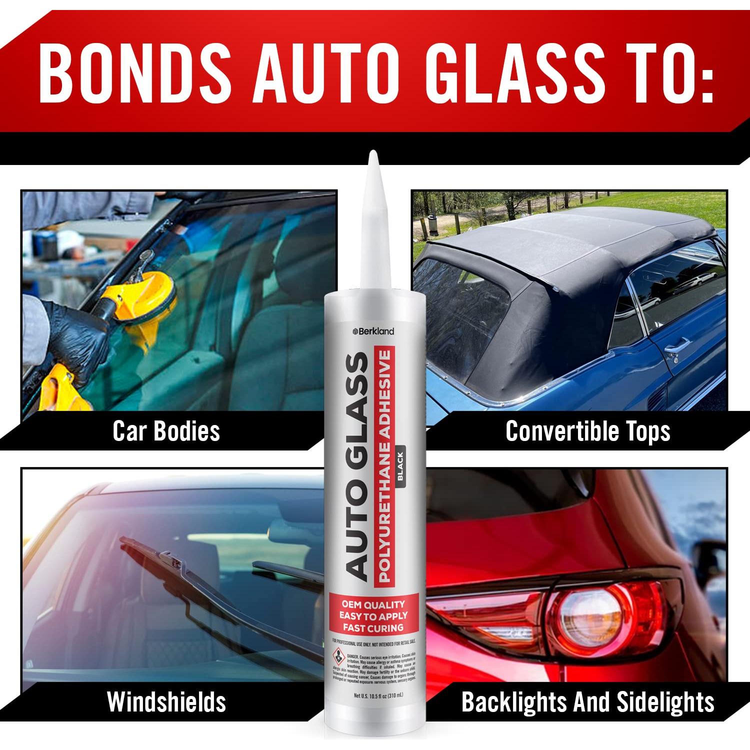 Adhesivo de Parabrisas Poliuretano Berkland Goods 0.52kg