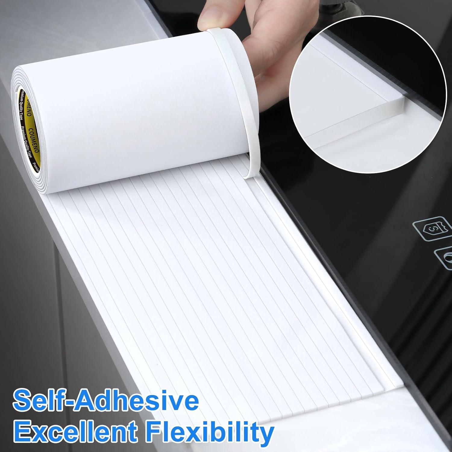 Cinta de Sellado COUMENO 2m Blanca Impermeable para Grietas