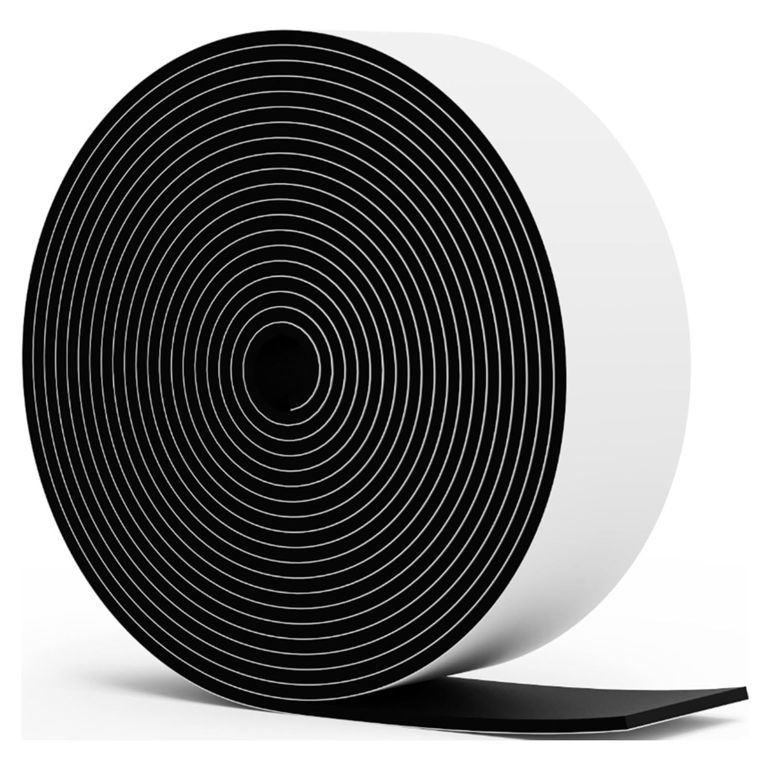 Tiras de goma autoadhesivas NABOWAN 1.5 cm x 304.8 cm para bricolaje