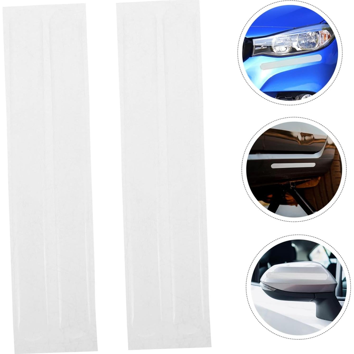 Tiras Antirayaduras GLEAVI para Puertas de Automóvil 15x1.5cm