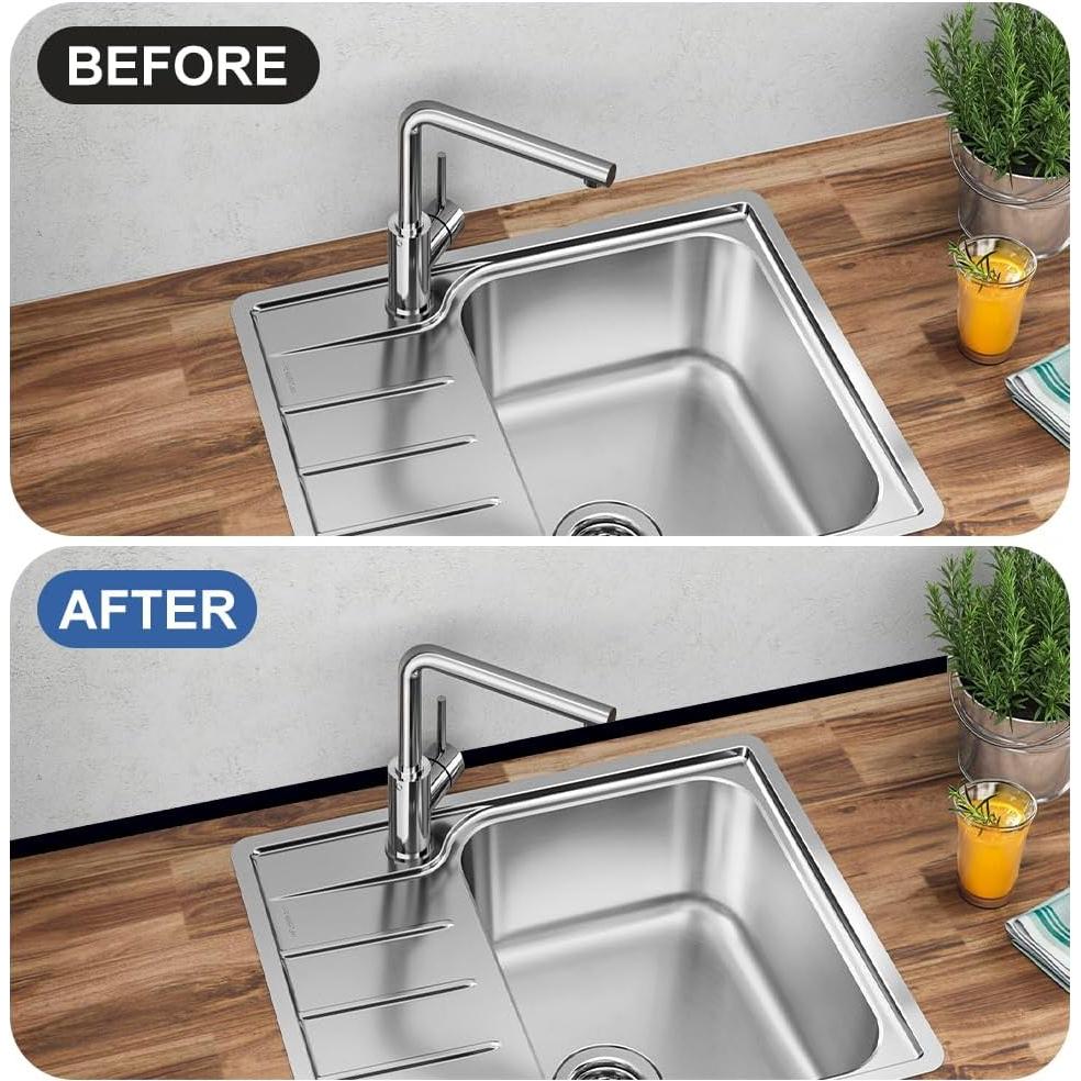 Moldura Cuarterona Autoadhesiva CRASPIRE 3.00m Negra Flexible