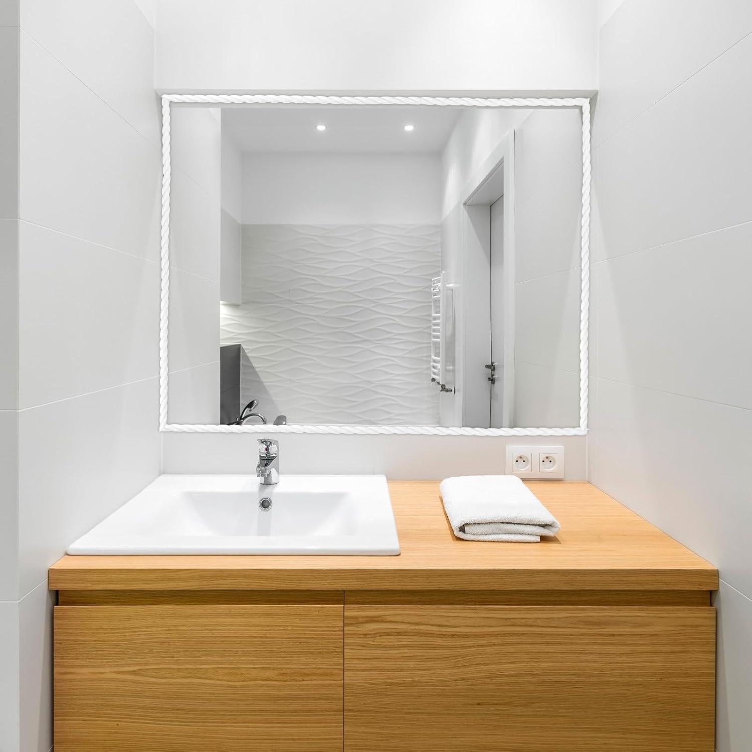 Moldura Autoadhesiva Cididu 5m PVC Flexible para Decoración