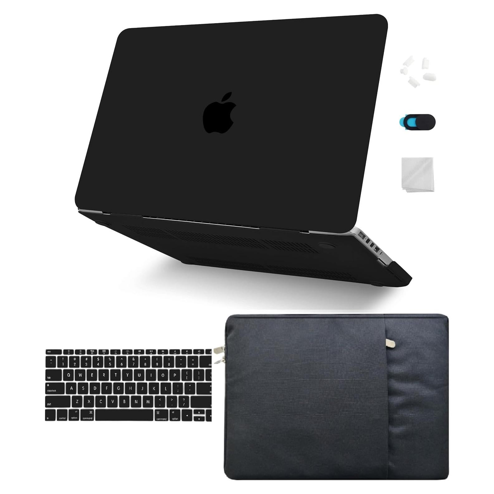 Funda KECC para MacBook Pro 16 M3/M2/M1 2024-2021 Negro Mate