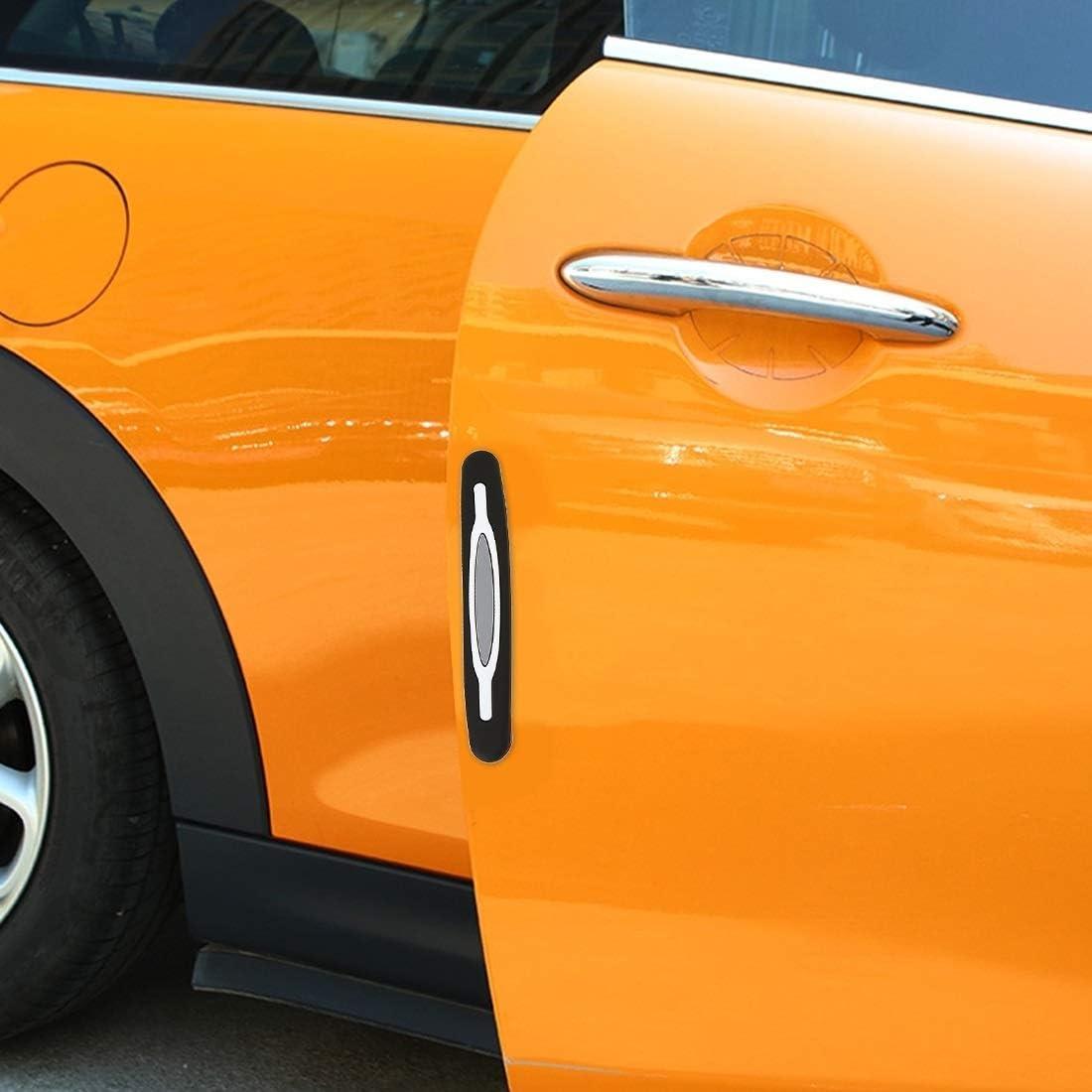 Tiras Anti-Colisión para Puertas de Auto HONGYAN 4 Pcs Silicona