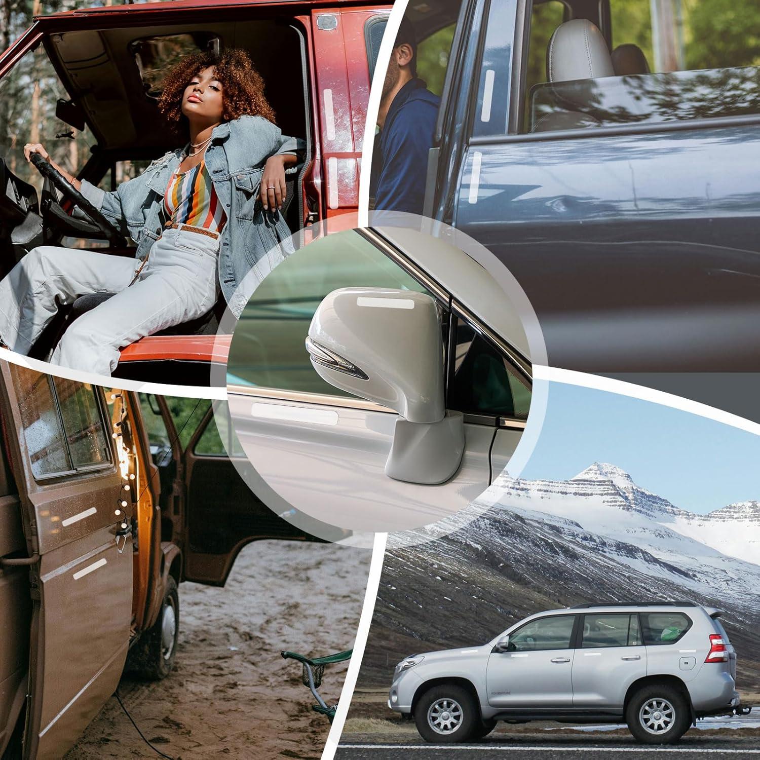 Tira de Protección de Parachoques PATIKIL 50 Pcs Silicona Transparente