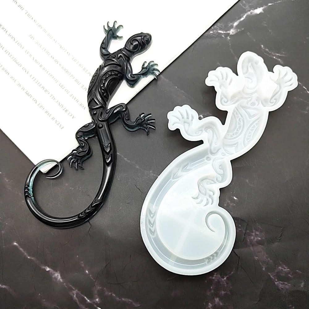 Molde de Resina Epóxica Gecko Tone Fun 20 cm para Decoración
